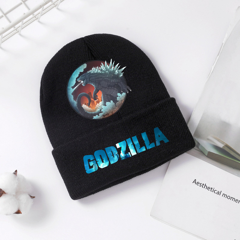 Godzilla Knitted Hat Winter Sp - Winter Clothing Boys recension och pris
