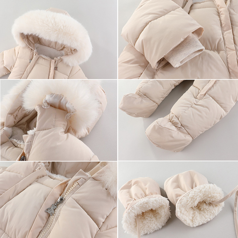 Winter Newborn Baby Romper Wit - Winter Clothing For Baby Girl recension och pris