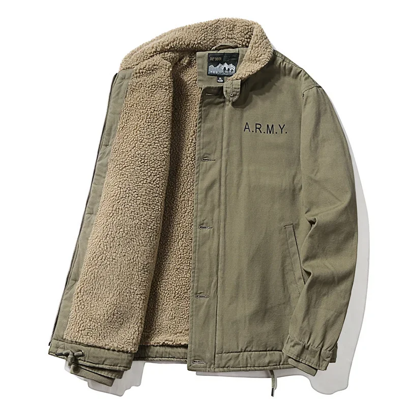 Men Fleece Winter Jackets Warm - Quality Winter Clothing Bomber Jacket recension och pris