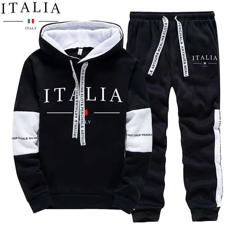 Autumn Winter Men's Tracksuit  - Winter Clothing Pants recension och pris