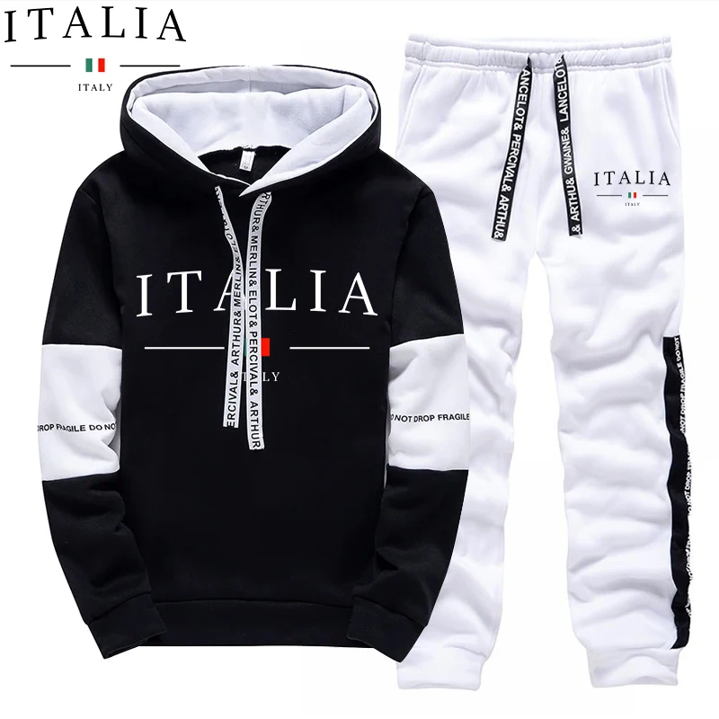 Autumn Winter Men's Tracksuit  - Winter Clothing Pants recension och pris