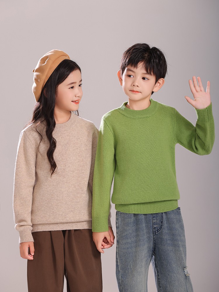 Children's Wool Sweater Pullov - Winter Clothing Boys recension och pris